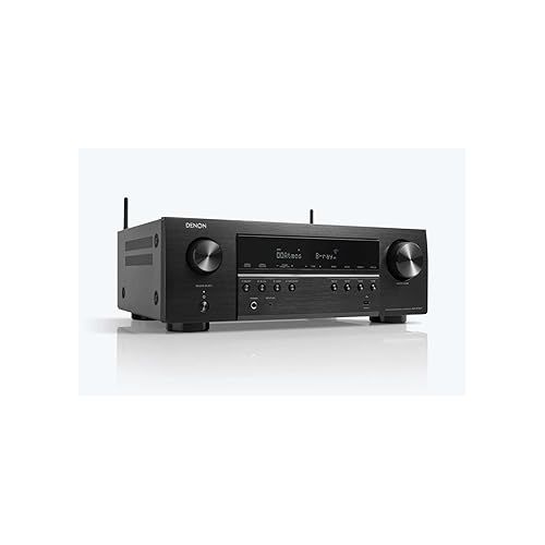  Denon AVR-S760H 7.2-Channel Home Theater AV Receiver 8K Video Ultra HD 4K/120 - (New 2021) (Renewed)