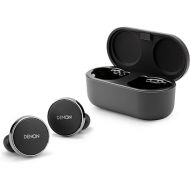 Denon PerL Pro True Wireless Earbuds - Adaptive Active Noise Cancelling, Personalized Sound with Masimo Adaptive Acoustic Technology, Spatial Audio, 32Hr-Battery Life, Wireless Charging, Black