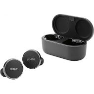 Denon PerL Pro True Wireless Earbuds - Adaptive Active Noise Cancelling, Personalized Sound with Masimo Adaptive Acoustic Technology, Spatial Audio, 32Hr-Battery Life, Wireless Charging, Black