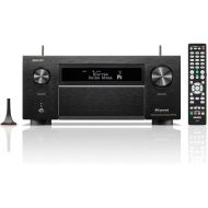 Denon AVR-A1H 15.4-Ch Receiver (150W X 15) - 4K/120 and 8K Home Theater Receiver (2022), Wireless Streaming via Bluetooth, Wi-Fi & HEOS Multi-Room, Dolby Atmos, DTS:X Pro, IMAX Enhanced & Auro 3D