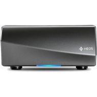 Denon HEOS Link Wireless Pre-Amplifier For Multi-Room Audio - Series 2 (New Version), Amazon Alexa Compatibility, Powered Subwoofer Connection, Black with Silver, 2.91 x 6.14 x 5.83