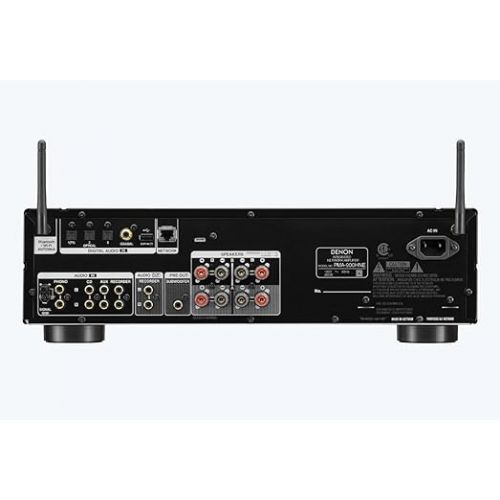  Denon PMA-900HNE Integrated Stereo Amplifier (85W x 2), Advanced High Current Circuit, Built-in HEOS, Bluetooth & AirPlay 2, Amazon Alexa, MC & MM Phono Equalizer, Hi-Res Certified