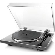 Denon DP-300F Fully Automatic Analog Turntable with Built-in Phono Equalizer|Unique Tonearm Design|Hologram Vibration Analysis|Slim Design,Black