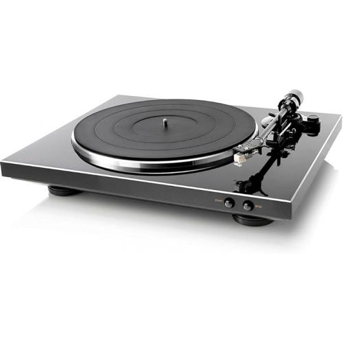  Denon DP-300F Fully Automatic Analog Turntable with Built-in Phono Equalizer | Unique Tonearm Design | Hologram Vibration Analysis | Slim Design