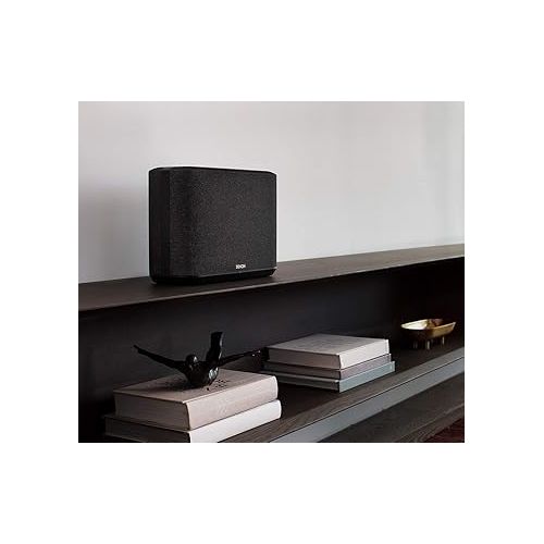  Denon Home 250 Wireless Streaming Speaker (Factory Certified Refurbished, Black)