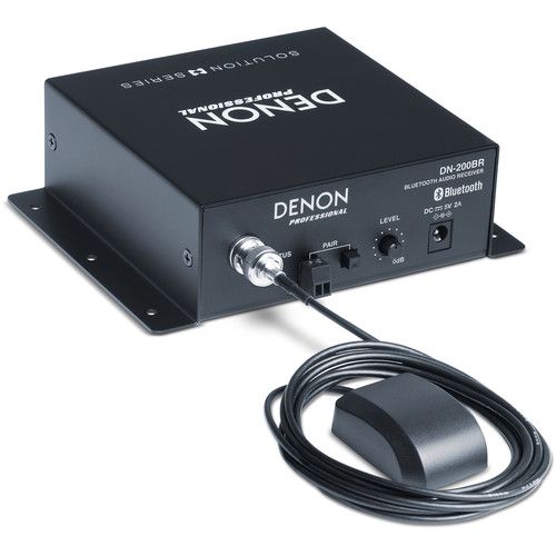  Denon DN-200BR Stereo Bluetooth Audio Receiver