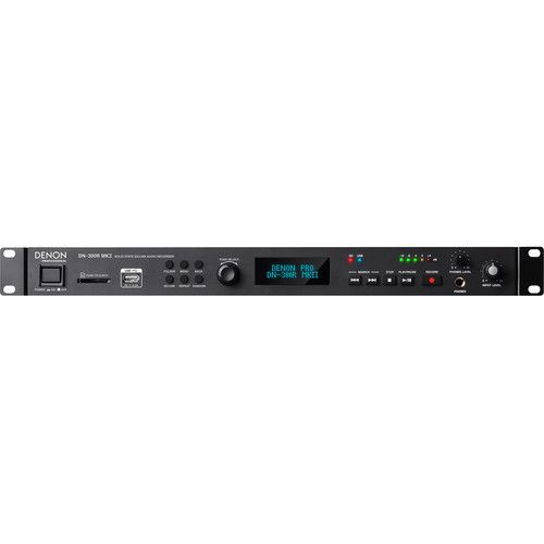  Denon DN-300R MKII Solid-State SD/USB Audio Recorder