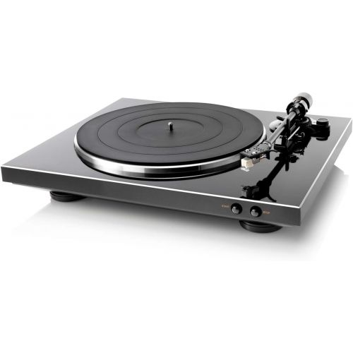  [아마존 핫딜] Denon DP-300F Fully Automatic Analog Turntable with Built-in Phono Equalizer | Unique Tonearm Design | Hologram Vibration Analysis | Slim Design