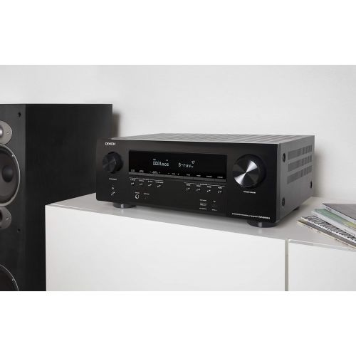  [아마존베스트]Denon AVR-S940H Receiver, 185W Power, 7.2 Channel 4K Ultra HD Video, Amazing 3D Dolby Surround Sound, Music Streaming System, Alexa Control, HEOS Wireless Speaker Expansion, TV and