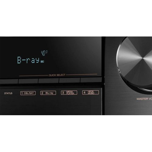  [아마존베스트]Denon AVR-X1500H Receiver - HDR10, 3D video support | 7.2 Channel (80W per channel) 4K Ultra HD Video | Home Theater Dolby Surround Sound | Music Streaming System with Alexa Contro