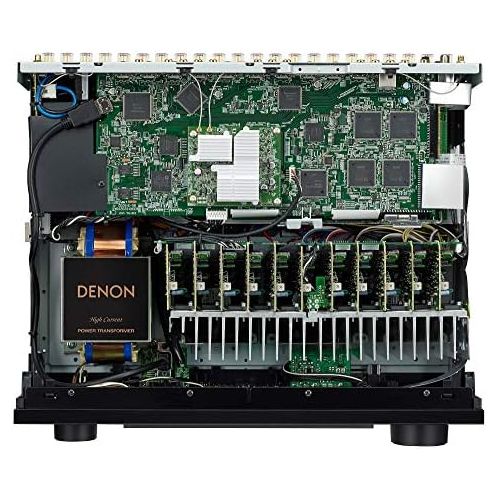  [아마존베스트]Denon AVR-X6500H Receiver - 8 HDMI In /3 Out, High Power 11.2 Channel (140 W/Ch) Amplifier Home Theater | Dolby Surround Sound, Music Streaming with Alexa + HEOS | Audyssey MultEQ