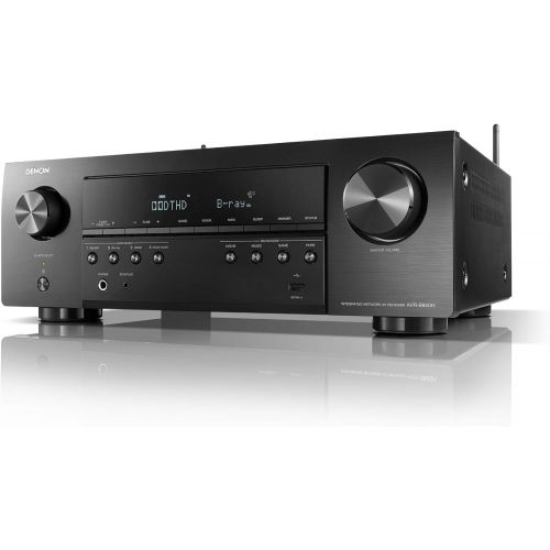  [아마존베스트]Denon AVR-S650H Audio Video Receiver, 5.2 Channel (150W X 5) 4K UHD Home Theater Surround Sound (2019) | Music Streaming | Wi-Fi, Bluetooth, AirPlay 2, Alexa, HEOS Built-in | eARC