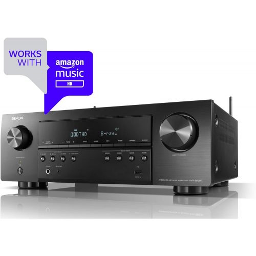  [아마존베스트]Denon AVR-S650H Audio Video Receiver, 5.2 Channel (150W X 5) 4K UHD Home Theater Surround Sound (2019) | Music Streaming | Wi-Fi, Bluetooth, AirPlay 2, Alexa, HEOS Built-in | eARC
