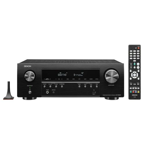  Denon AVR-S650H Audio Video Receiver, 5.2 Channel (150W X 5) 4K UHD Home Theater Surround Sound (2019) | Music Streaming | Wi-Fi, Bluetooth, AirPlay 2, Alexa, HEOS Built-in | eARC