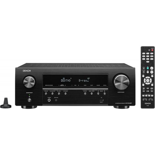  Denon AVR-S540BT Receiver, 5.2 channel, 4K Ultra HD Audio and Video, Home Theater System, built-in Bluetooth and USB port, Compatible with HEOS Link for Wireless Music Streaming