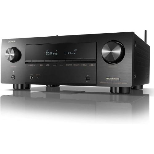  Denon AVR-X3700H 8K Ultra HD 9.2 Channel (105 Watt X 9) AV Receiver 2020 Model - 3D Audio & Video with IMAX Enhanced, Built for Gaming, Music Streaming, Alexa + HEOS