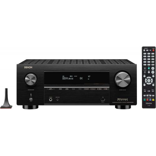  Denon AVR-X3700H 8K Ultra HD 9.2 Channel (105 Watt X 9) AV Receiver 2020 Model - 3D Audio & Video with IMAX Enhanced, Built for Gaming, Music Streaming, Alexa + HEOS