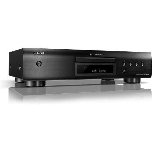  Denon DCD-600NE Compact CD Player in a Vibration-Resistant Design | 2 Channels | Pure Direct Mode | Pair with PMA-600NE for Enhanced Sound Quality | Black