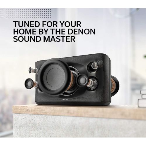  Denon Home 350 Wireless Speaker (2020 Model) | HEOS Built-in, AirPlay 2, and Bluetooth | Alexa Compatible | Stunning Design | Black