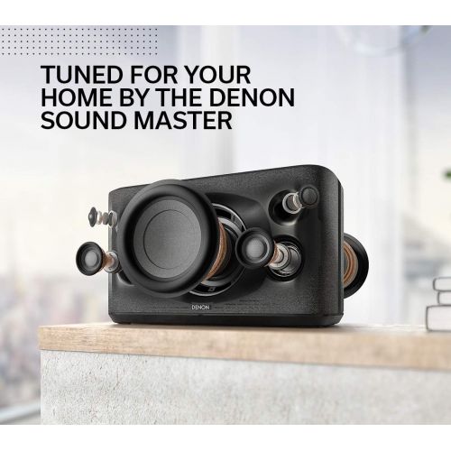  [아마존베스트]Denon Home 350 Wireless Speaker (2020 Model) | HEOS Built-in, AirPlay 2, and Bluetooth | Alexa Compatible | Stunning Design | Black