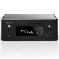 [아마존베스트]Denon RCD-N10 Hi-Fi All-in-One Receiver & CD Player | Perfect for Smaller Rooms and Houses | Wireless Music Streaming & Amazon Alexa Compatibility | Bluetooth, AirPlay 2, WiFi