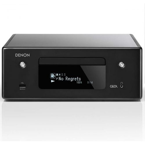  [아마존베스트]Denon RCD-N10 Hi-Fi All-in-One Receiver & CD Player | Perfect for Smaller Rooms and Houses | Wireless Music Streaming & Amazon Alexa Compatibility | Bluetooth, AirPlay 2, WiFi