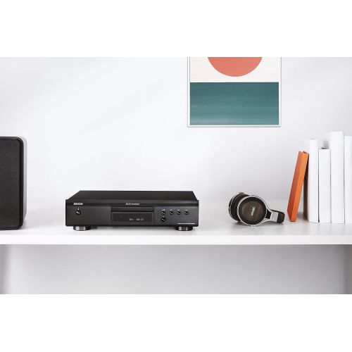  [아마존베스트]Denon DCD-600NE Compact CD Player in a Vibration-Resistant Design | 2 Channels | Pure Direct Mode | Pair with PMA-600NE for Enhanced Sound Quality | Black