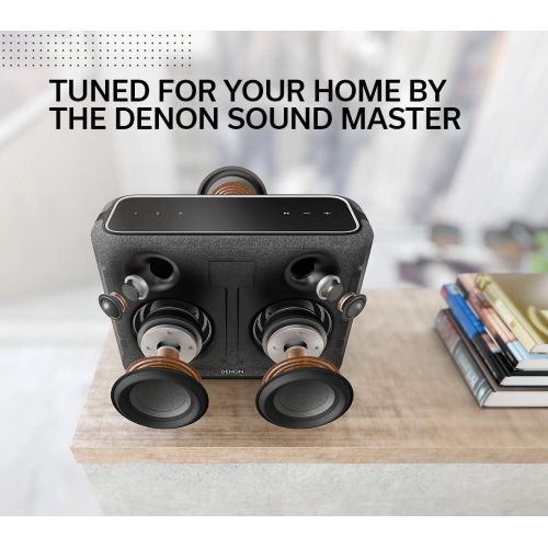  Denon Home 250 Wireless Speaker (2020 Model) HEOS Built-in, Alexa Built-in, AirPlay 2, and Bluetooth Compact Design Black