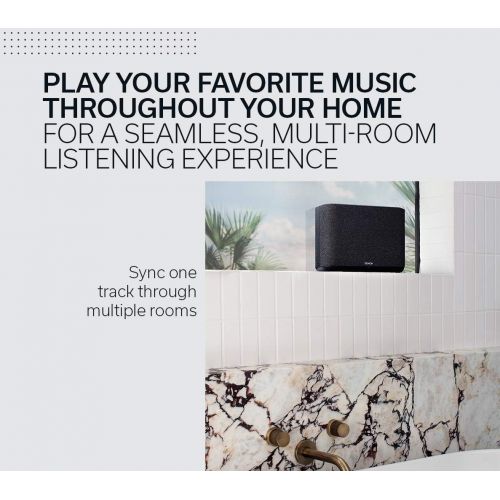  Denon Home 250 Wireless Speaker (2020 Model) HEOS Built-in, Alexa Built-in, AirPlay 2, and Bluetooth Compact Design Black