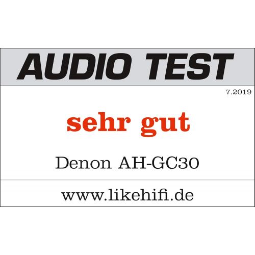  [아마존베스트]Denon AH-GC30 Wireless Over-Ear Headphones with Noise Cancelling (ANC), Bluetooth, Hi-Res, Microphone, 20 Hours Battery Life, Black