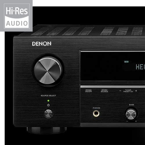  Denon DRA 800H Stereo Network Receiver (2 x 145 W, UKW/DAB+,WLAN, HDMI, Phono Input)