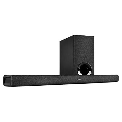  Denon DHT S416 High Quality 2.1 TV Soundbar with Wireless Subwoofer, Google Chromecast Built in, WiFi, Bluetooth, Dolby Digital, HDMI ARC, Optical Input