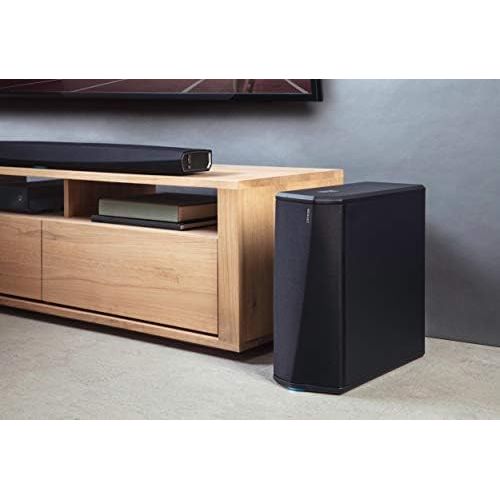  Denon DSW 1H Wireless Subwoofer (WLAN, HEOS, 2x 5.25 Inch Drivers, Class D Amplification, App Control)