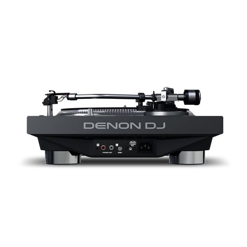  Denon DJ VL12 PRIME | Professional Turntable with True Quartz Lock & RGB LED Light Ring