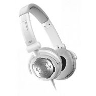 Denon DJ DN-HP500S | Comfortable Full-Size Supra-Aural On-Ear Dynamic DJ Headphones (White/40mm/1300mW)