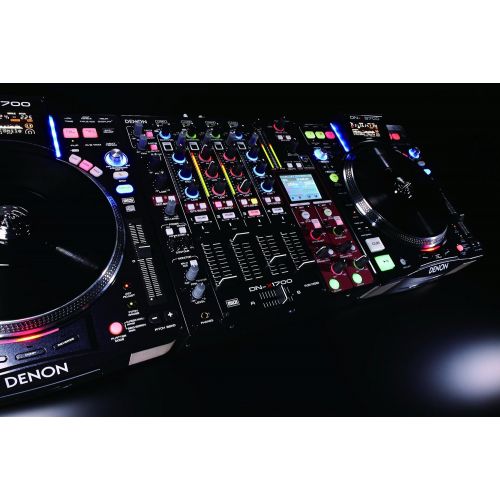  Denon DJ DNX-1700 | Professional 4-Channel Digital DJ Mixer