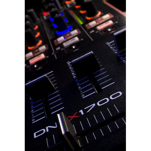  Denon DJ DNX-1700 | Professional 4-Channel Digital DJ Mixer