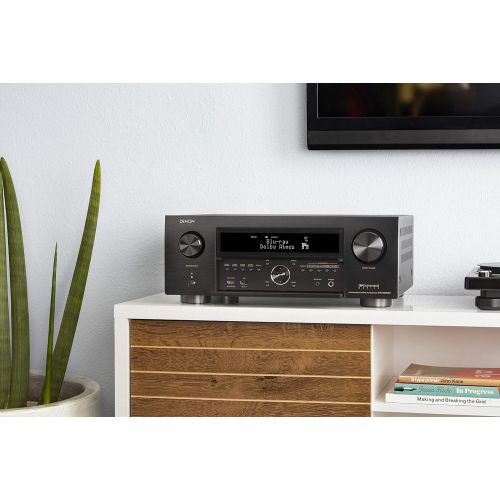  Denon AVR-X6500H Receiver - 8 HDMI in 3 Out, High Power 11.2 Channel (140 WCh) Amplifier Home Theater Dolby Surround Sound, Music Streaming with Alexa + HEOS | Audyssey MultEQ Ad