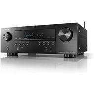 Denon AVR-S740H Receiver, 7.2 Channel 4K Ultra HD for Unmatched Realism, 3D Video, Dolby Surround Sound (Atmos, DTSVirtual), Stream Music with Alexa Control, HEOS Wireless Speaker