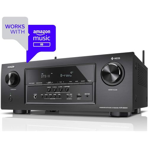  Denon AVRS930H 7.2 Channel AV Receiver with Built-in HEOS wireless technology, Works with Alexa (Discontinued by Manufacturer)