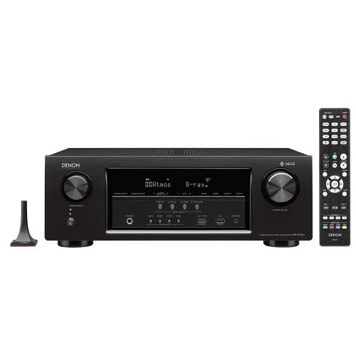  Denon Audio & Video Component Receiver Black (AVRS730H) + Monster Home Theater Accessory Bundle