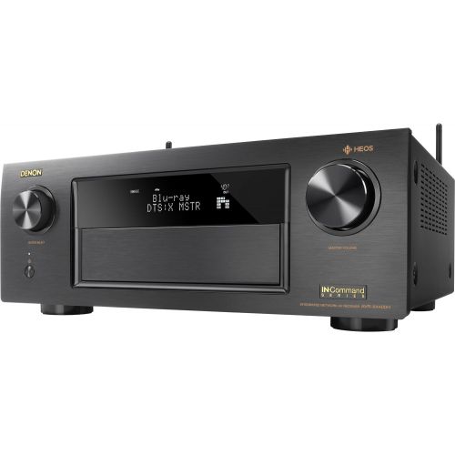  Denon AVR-X4400H Dolby Atmos 9.2 Network Bluetooth WiFi AirPlay 4K Ultra HD In-Command AV Receiver with HEOS Technology with 4 HDMI Cables