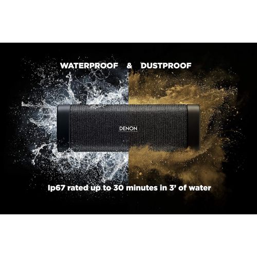  Denon DSB50BTBK Envaya Premium Bluetooth Speaker Black