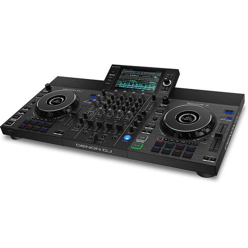  Denon DJ SC LIVE 4 Standalone 4-Deck DJ System with 7