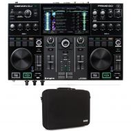 Denon DJ Prime GO Rechargeable DJ System with Touchscreen & Wi-Fi with Carry Case
