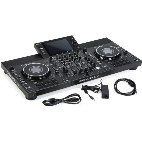  Denon DJ SC Live 4 Standalone DJ Controller with Case