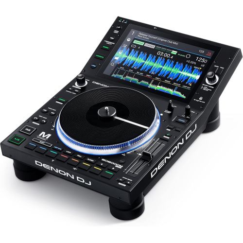  Denon DJ SC6000M PRIME Standalone DJ Media Player with Motorized Platter, WiFi Music Streaming and 10.1-Inch Touchscreen