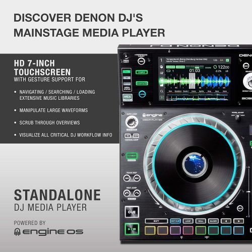  [아마존베스트]Denon DJ SC5000 Prime | Engine Media Player with 7 Multi-Touch Display