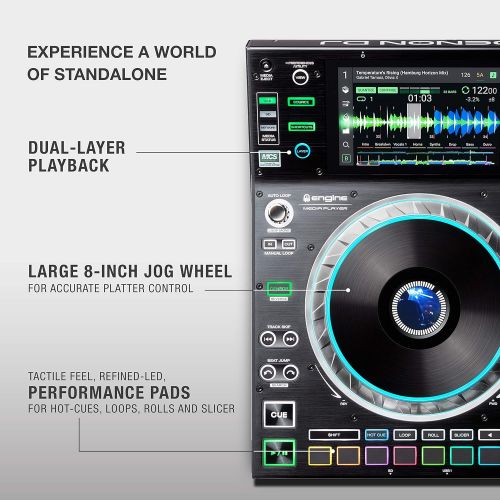  [아마존베스트]Denon DJ SC5000 Prime | Engine Media Player with 7 Multi-Touch Display