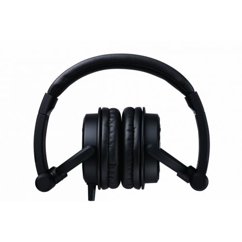  Denon DJ DN-HP500 | Comfortable Full-Size Supra-Aural On-Ear Dynamic DJ Headphones (Black  40mm  1300 mW)